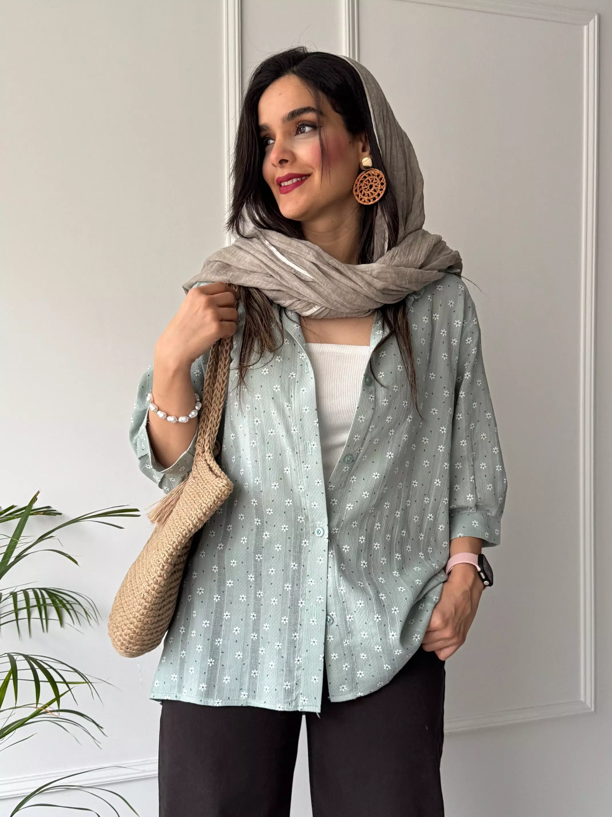 مانتو شومیزی گلسا